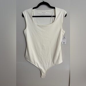 Nine West Women's Large Cream Bodysuit